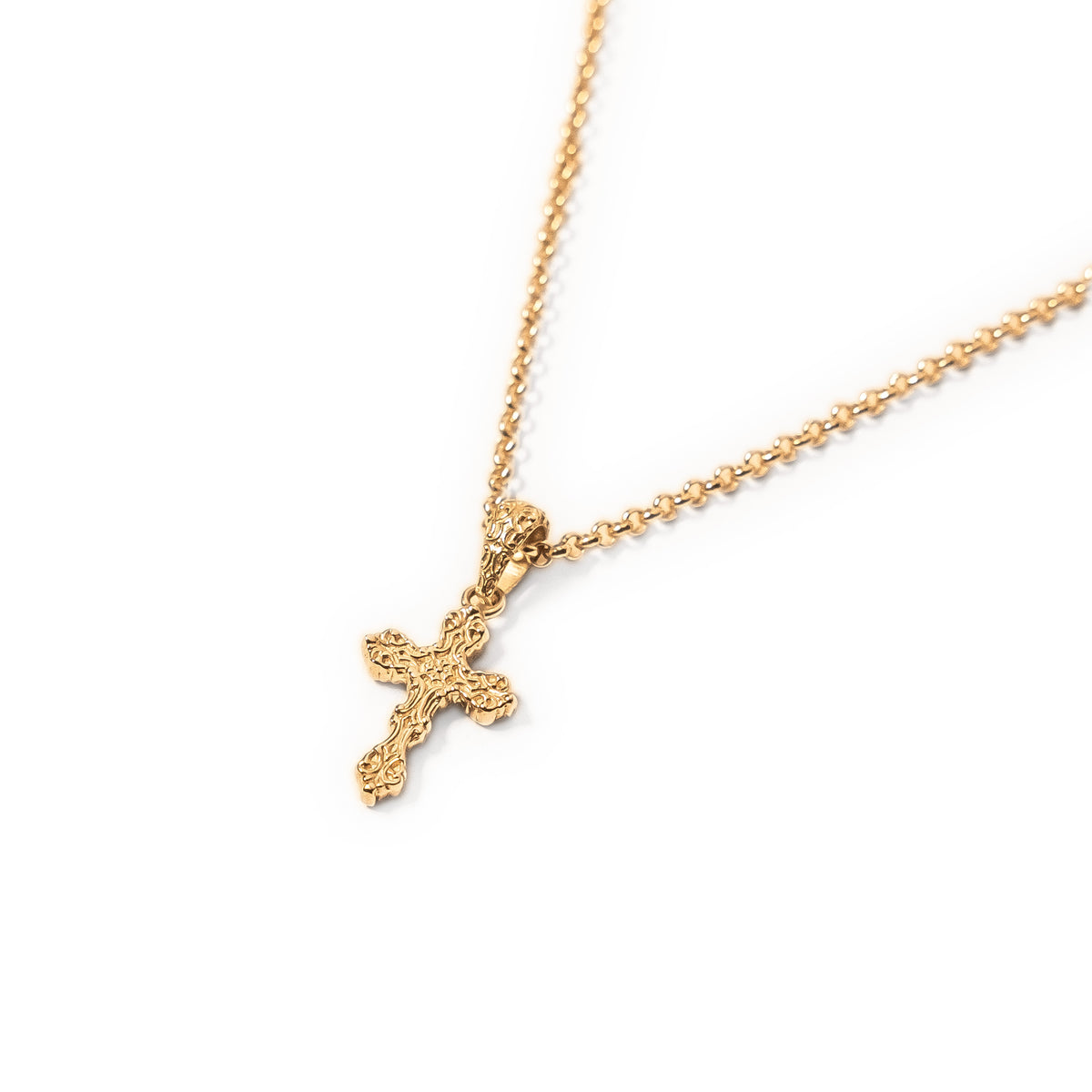 Baby Baroque Cross - 18K.
