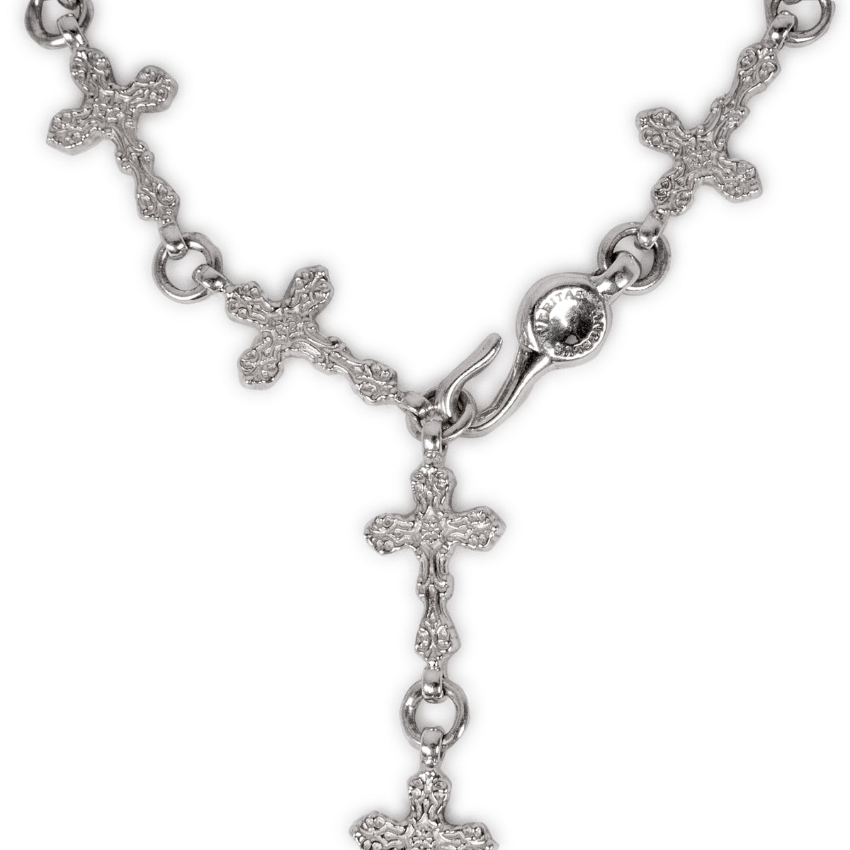 Baroque Multi-Cross Bracelet - 925.