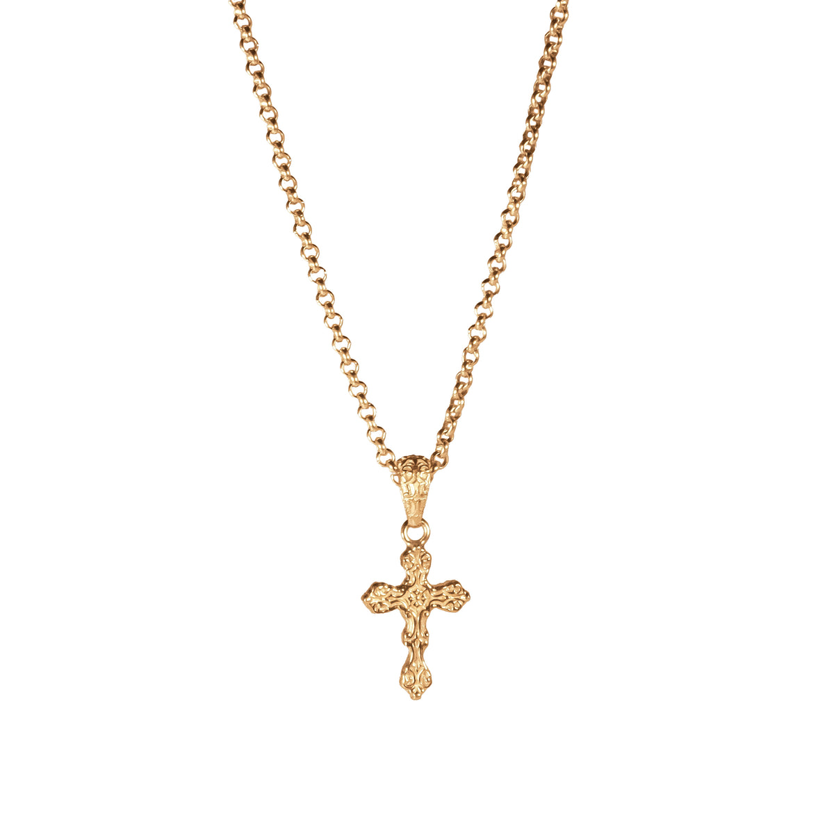 Baby Baroque Cross - 18K.