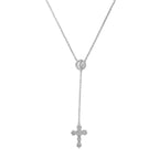 Baby Rosa Drop Necklace - 925.