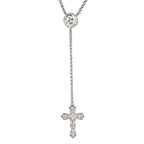 Baby Rosa Drop Necklace - 925.